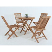 Soleil Outdoor 5pc Folding Dining set